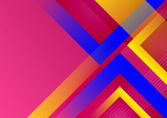 Abstract colorful geometric vector gradient background