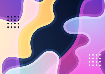 Abstract colorful geometric vector gradient background