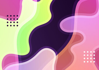 Abstract colorful geometric vector gradient background