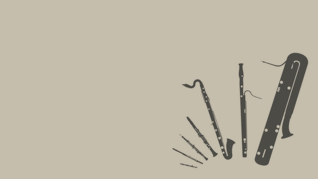 Woodwind instruments - Traditional instruments of the orchestra