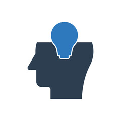 Creative idea icon