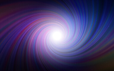 Dark Pink, Blue vector pattern with night sky stars.