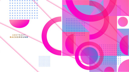 Modern design template background with geometric abstract shapes