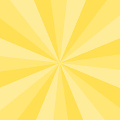 背景　正方形　集中線　黄色