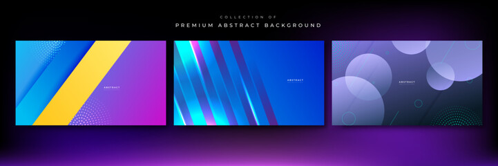 Modern abstract template background design