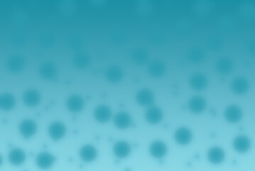 illustration of blue background with bokeh with place for text. Graphic design for banner or billboard, signboard.