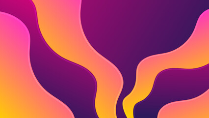 Modern gradient abstract colorful design background