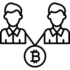 Bitcoin Trading Icon
