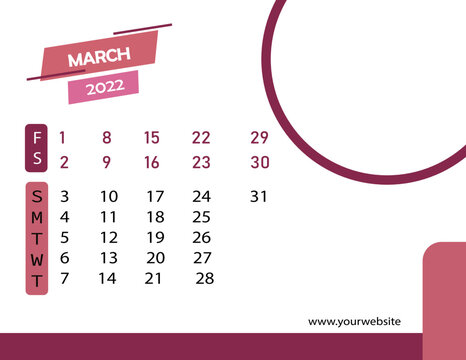 Best Calendar Design 2022
