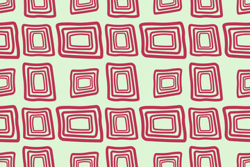 seamless pattern with magenta squares