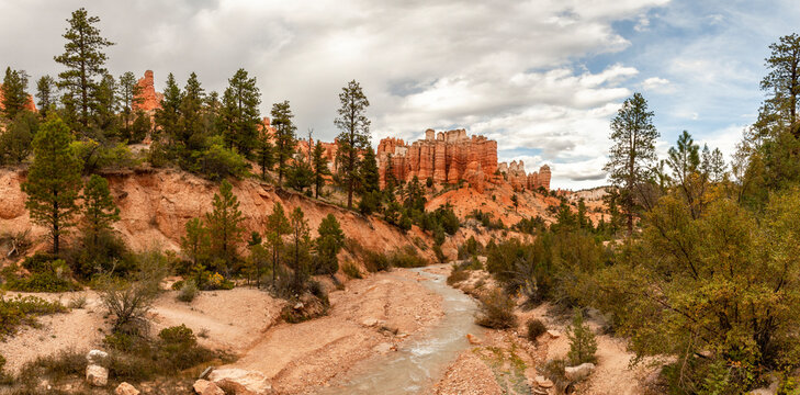 tropic ditch am mossey cave trail im Bryce Canyon in Utah