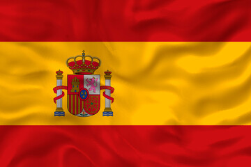 National flag  of España. Background  with flag  of España