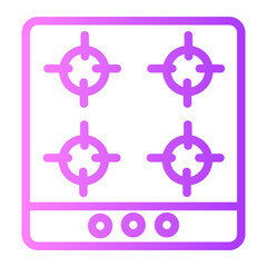 Obraz premium stove icon