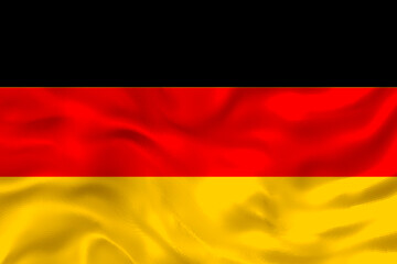National flag of Germany. Background  with flag  of Germany.