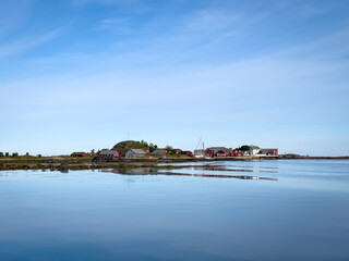 Obraz premium the island of Haholmen Norway