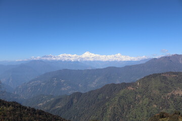 Kanchenjunga View from Tiger Hill, Darjeeling, West Bengal, India