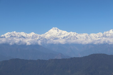 Kanchenjunga View from Tiger Hill, Darjeeling, West Bengal, India