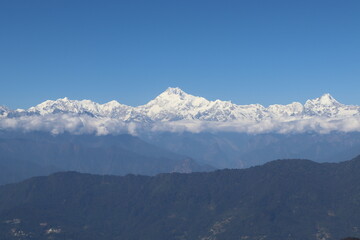 Kanchenjunga View from Tiger Hill, Darjeeling, West Bengal, India