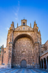 Fototapeta na wymiar Convent of San Esteban in the city of Salamanca, in Spain.