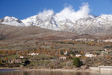 Fototapeta premium Barrage de Calacuccia, Corse
