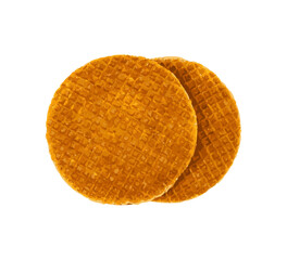 Dutch Waffles, Broken Stroopwafel Cookies, Caramel Waffle, Thin