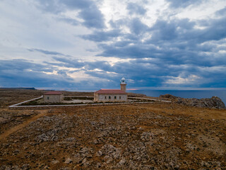 coastal lighthouses of Europe on the island of Menorca