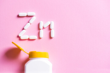 Mineral pill capsule Zinc