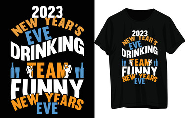 Happy New Year T-Shirt Design
