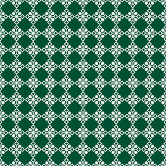  New Year seamless pattern with ornament