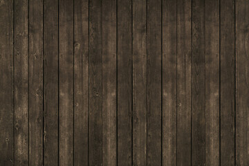 Fototapeta premium Old brown wooden background. Timber texture