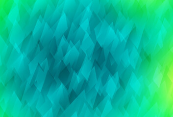 Light Green vector layout with lines, rectangles.