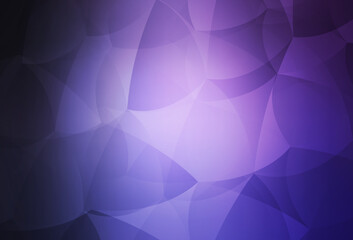 Dark Purple vector texture with triangular style.