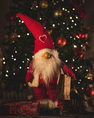 santa claus in the night