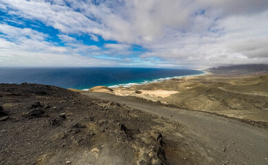 An incredible place. Playa de Cofete. The Jandía Peninsula. Fuerteventura