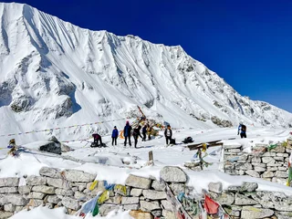 Photo sur Plexiglas Manaslu Larkya La Pass, Manaslu Larke Pass Trek, Nepal