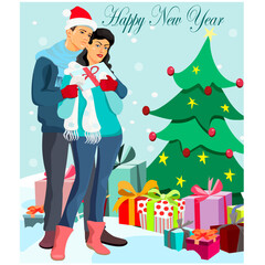 Christmas gifts and tree for your girlfriend