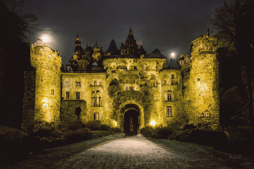Fototapeta premium Medieval Castle - Generative AI