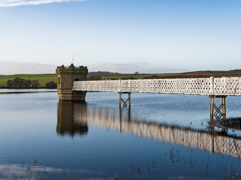 Fontburn reservoir, Northumberland, UK