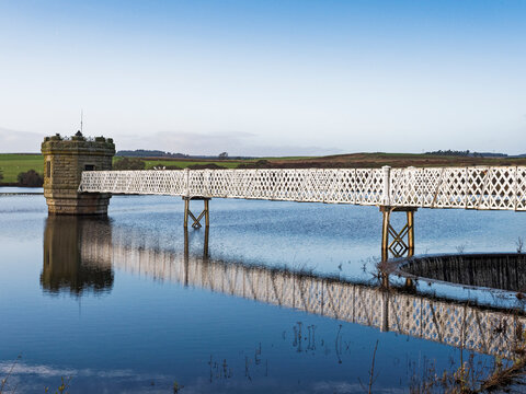 Fontburn reservoir, Northumberland, UK