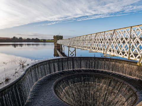 Fontburn reservoir, Northumberland, UK