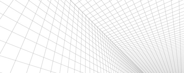 angled grid abstract background. black lines design 