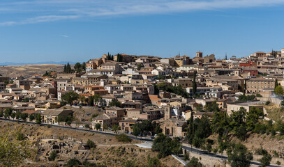Fototapeta na wymiar A view of Toledo, Spain