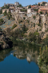 Toledo and Tajo river