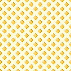 Seamless vector pattern of yellow rhomb for printing and wrapping