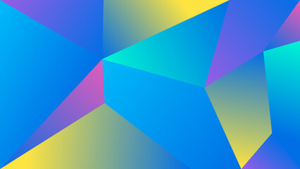 Fototapeta na wymiar background vector graphic blue yellow pink gradient color good for wallpaper desktop