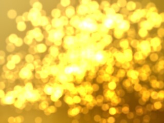 abstract background with gold bokeh