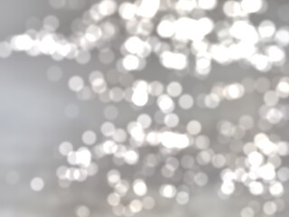 white bokeh background