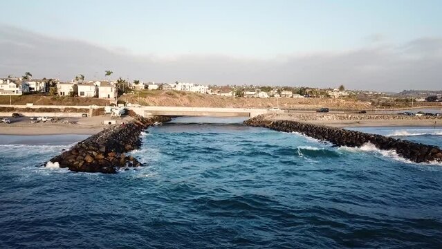 Carlsbad California by drone