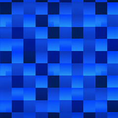 abstract blue background with squares. pixels