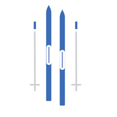 Isolated colored sky equipment icon Vector